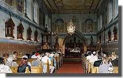 Nová Ves I – St. Wenceslas’s church interior