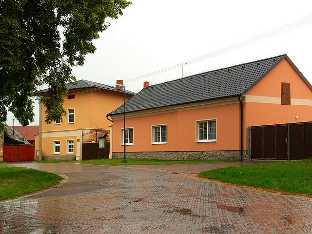 Pohled na penzion